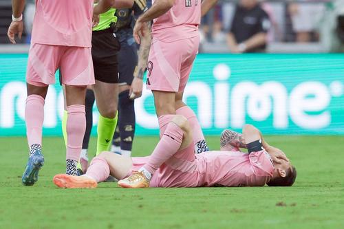 Lionel Messi s-a accidentat în ultimul meci jucat pentru Inter Miami // FOTO: Imago Images