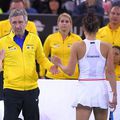 Florin Segărceanu alături de Gabriela Ruse și Jaqueline Cristian la întâlnirea cu Rusia din februarie 2020