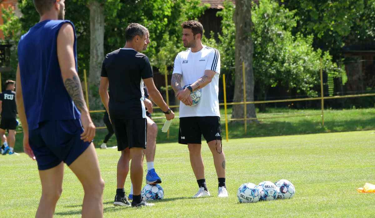 Zi plină pentru FCU Craiova: antrenament dimineață, meci seara + probleme cu un jucător