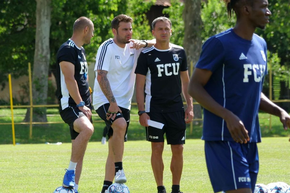 Zi plină pentru FCU Craiova: antrenament dimineață, meci seara + probleme cu un jucător