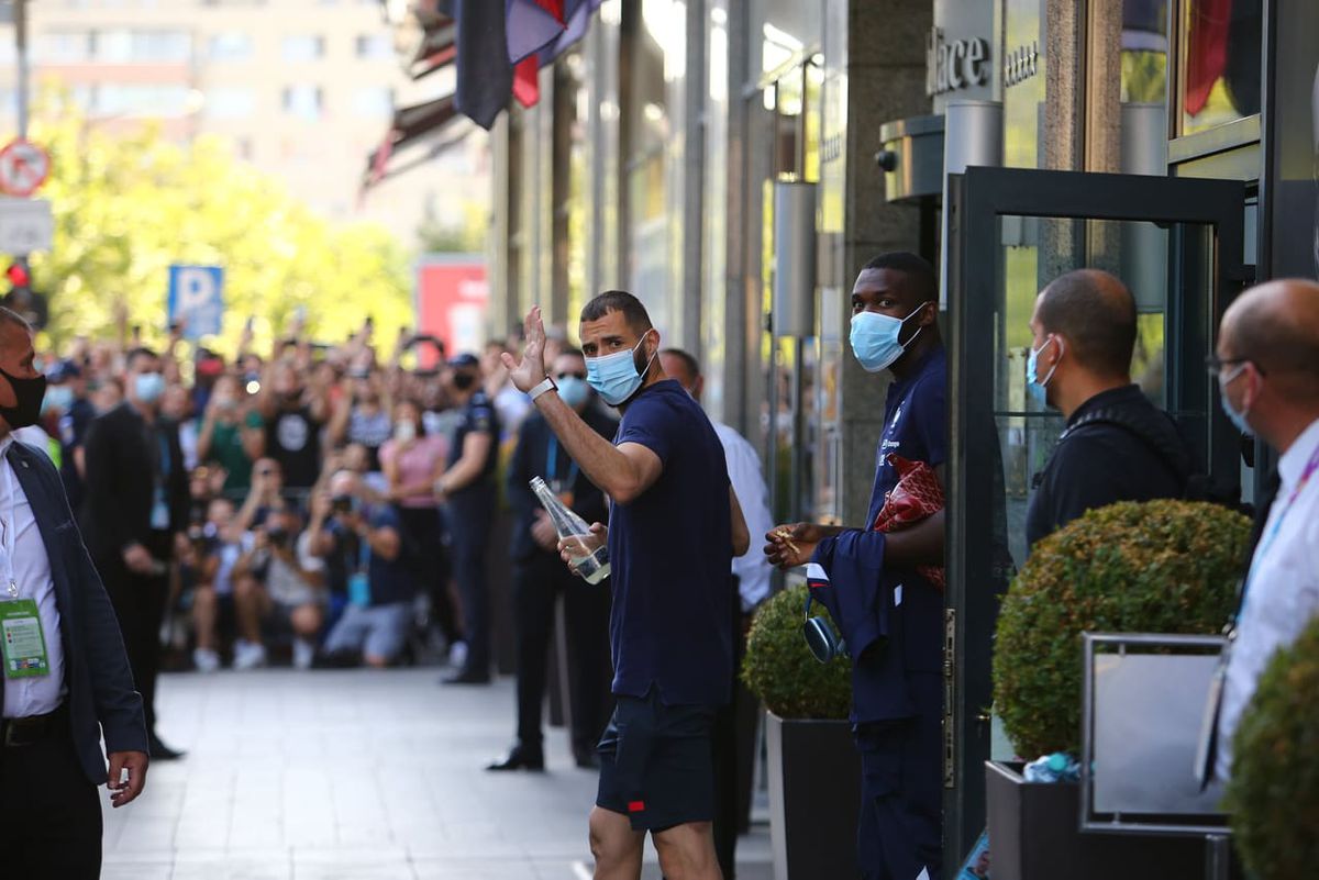 Franța - sosire România, Euro 2020