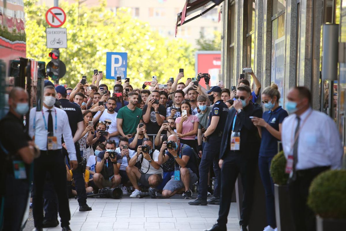 Franța - sosire România, Euro 2020