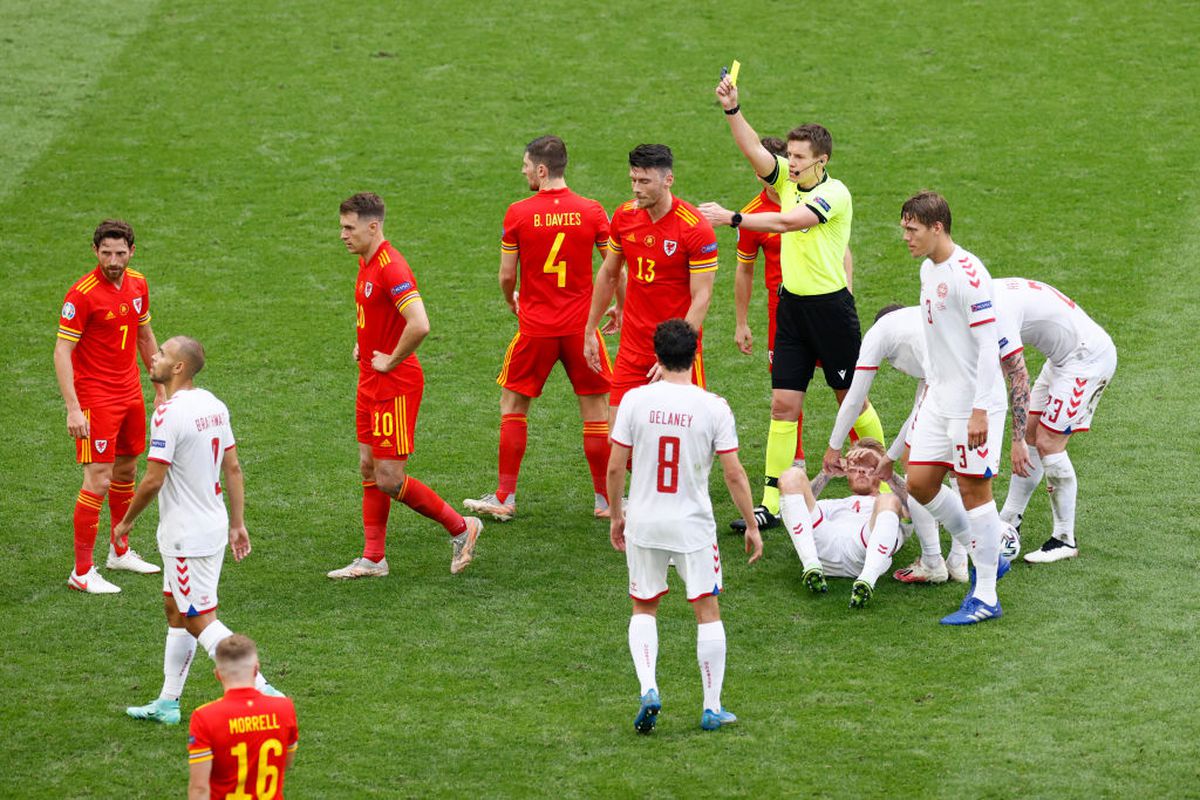 Țara Galilor - Danemarca 0-4 » Știm prima „sfertfinalistă” de la Euro 2020!