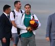 FOTO David Popovici și Robert Glință, sosire la Otopeni 26.06.22