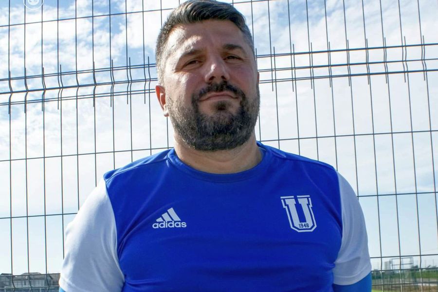 Florin Drăgan / Sursă foto: Facebook@ FCU Craiova Marius Croitoru și-a adus omul de încredere la FCU Craiova » Clubul a anunțat mutarea