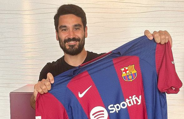 Ilkay Gundogan, oficial la Barcelona! Clauză de reziliere astronomică + Salariu mai mic decât ce îi oferea City