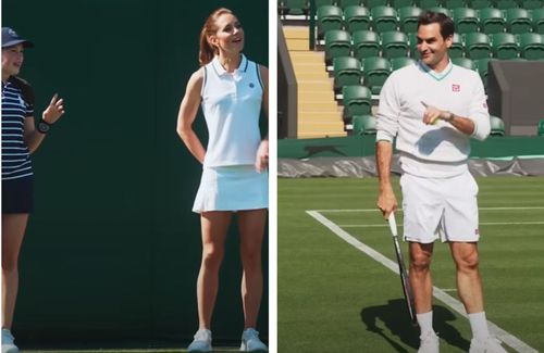 Kate Middleton (41 de ani), prințesa de Wales, și Roger Federer (41 de ani) au filmat un clip de promovare pentru turneul de la Wimbledon, programat între 3 și 16 iulie.