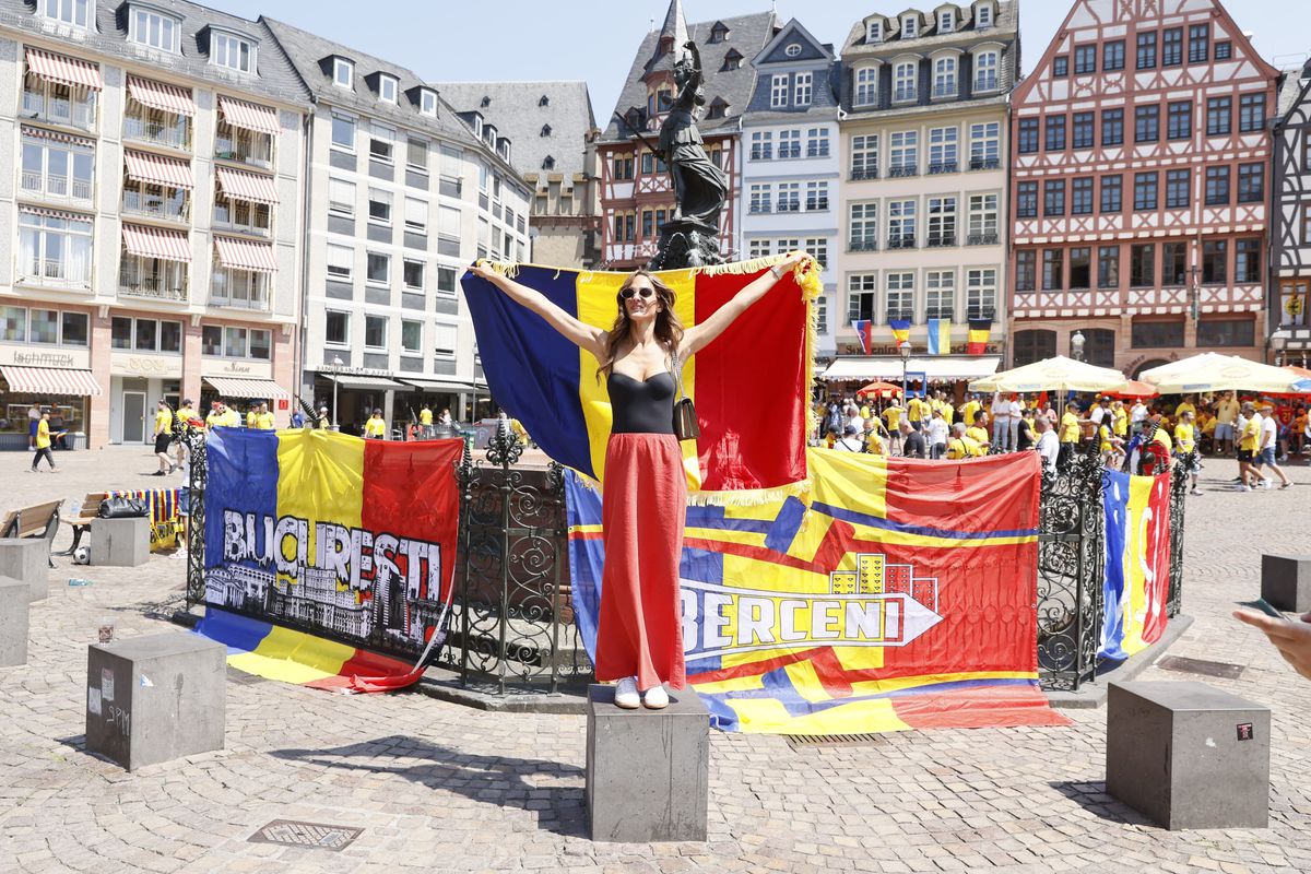 Grecoaica din mijlocul orașului Frankfurt / foto: Cristi Preda / GSP