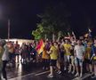 Imagini EPICE de la petrecerea „tricolorilor” » Coman, Stanciu și colegii au cântat și au dansat cu fanii: „Suntem made în România!”