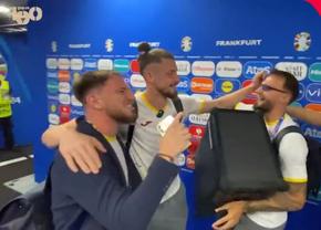 Interviul lui Radu Drăgușin, întrerupt de manele » Mogoș a adus boxa și a dat drumul petrecerii
