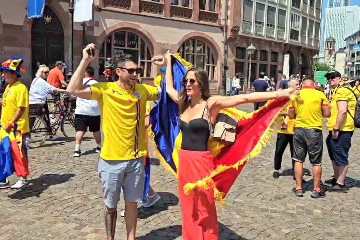 O grecoaică ce a furat privirile tuturor ține cu România » Ce scor a oferit pentru meciul cu Slovacia