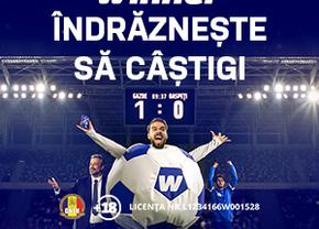 Trăiește emoția Campionatului European cu Winner!