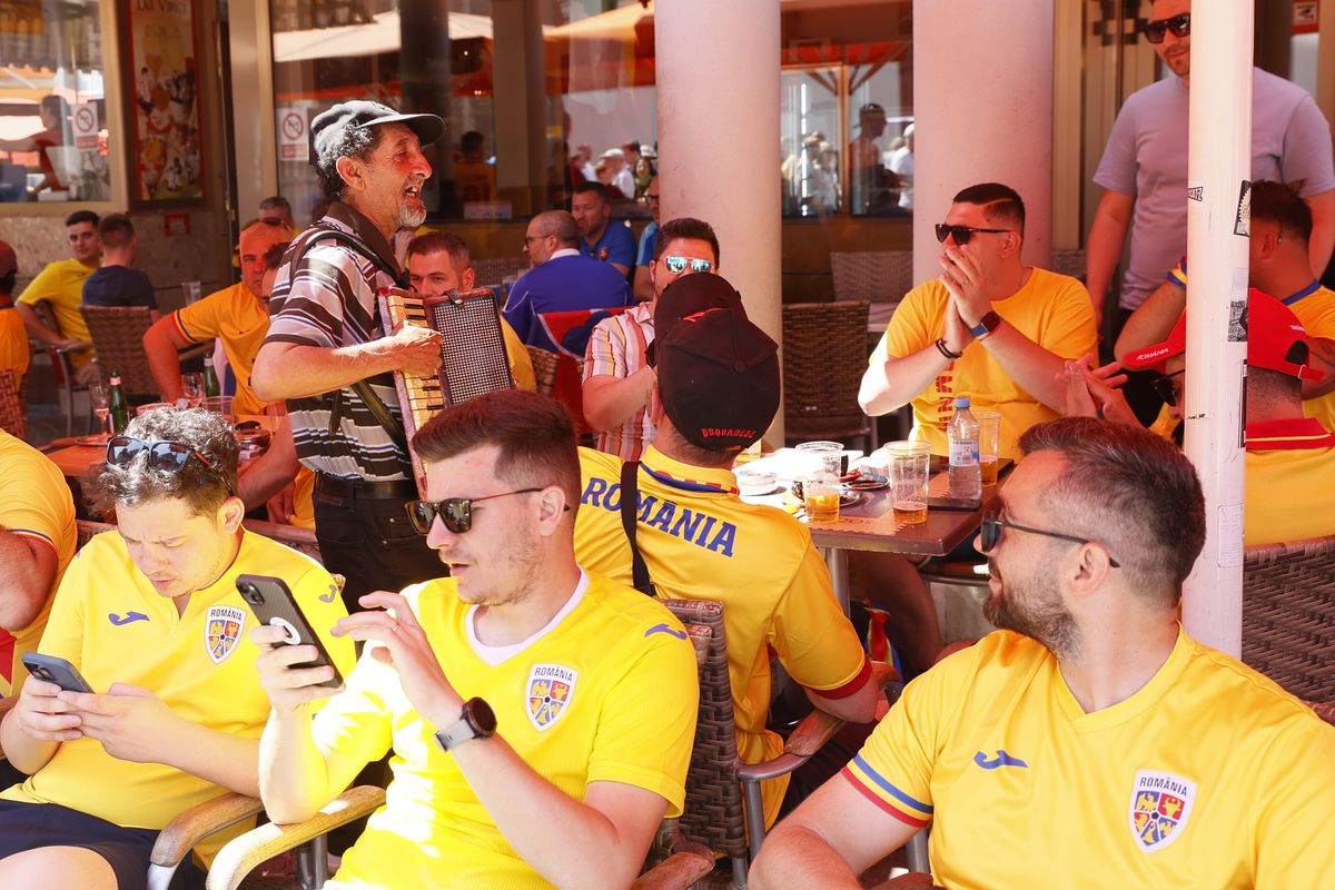 Atmosferă ca „acasă” la Frankfurt. Suporterii „tricolorilor” au luat cu asaltul orașul-port