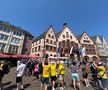 Atmosferă ca „acasă” la Frankfurt. Suporterii „tricolorilor” au luat cu asaltul orașul-port