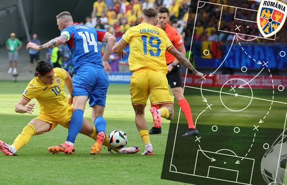Strategia lui Edi în Slovacia - România » Schimbarea esențială de la mijloc, cum s-au marcat golurile + Sistem rar: așa ne apăram la 1-1
