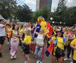 România are cele mai spectaculoase susținătoare! Imagini din fan zone-ul din Frankfurt