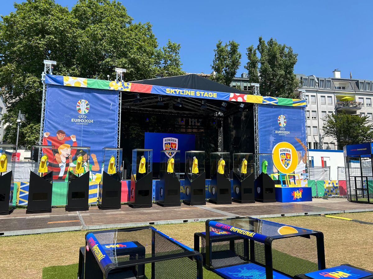 Atmosferă ca „acasă” la Frankfurt. Suporterii „tricolorilor” au luat cu asaltul orașul-port