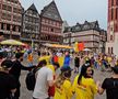 România frumoasă! » Revelion tricolor în Frankfurt, oamenii au celebrat victoria generației lor