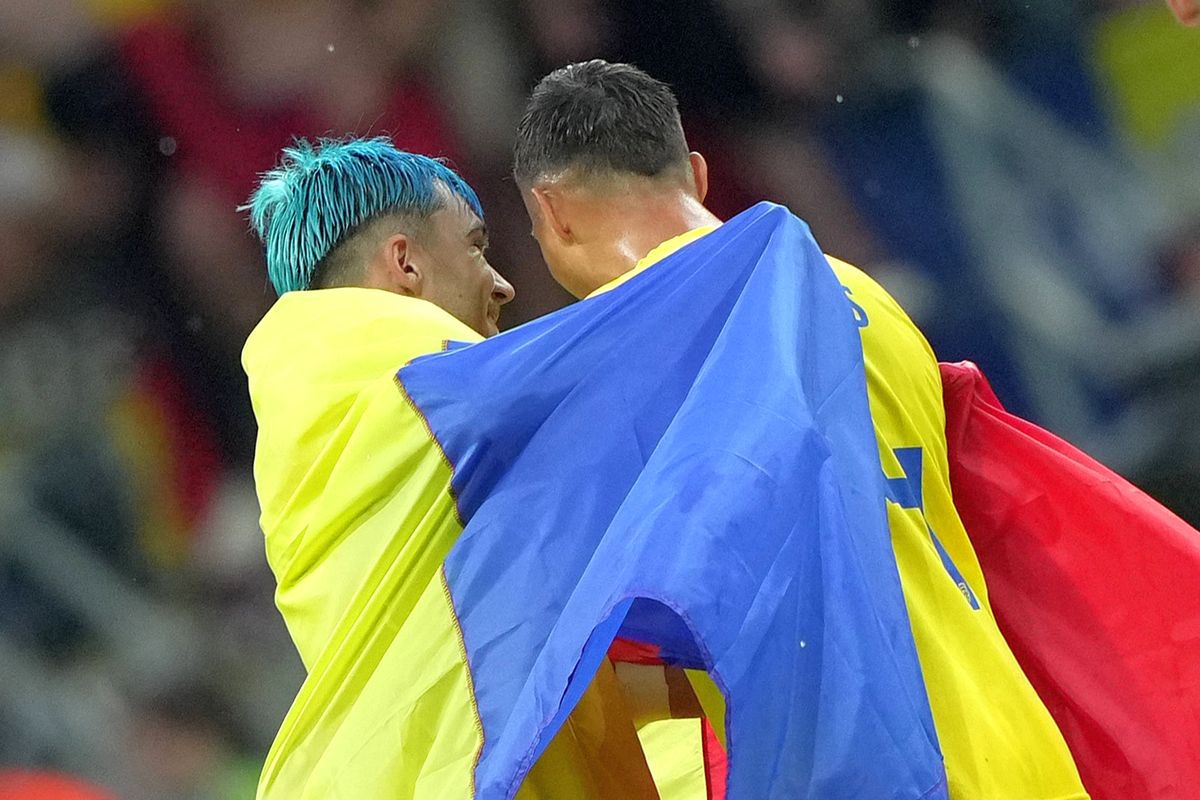 Imaginile euforiei tricolore! Momente senzaționale la Frankfurt: naționala a sărbătorit pe gazon calificarea