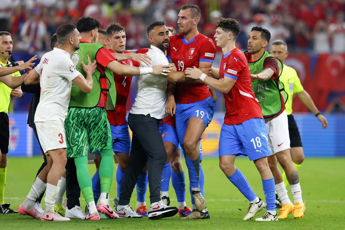 Altercație violentă după Cehia - Turcia, meciul arbitrat de Istvan Kovacs
