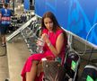 Simona Leskovská este reporter sportiv și crainicul echipei naționale a Slovaciei, foto: Andrei Crăițoiu / GSP