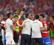 Altercația de la finalul meciului Cehia - Turcia / Sursă foto: Imago Images
