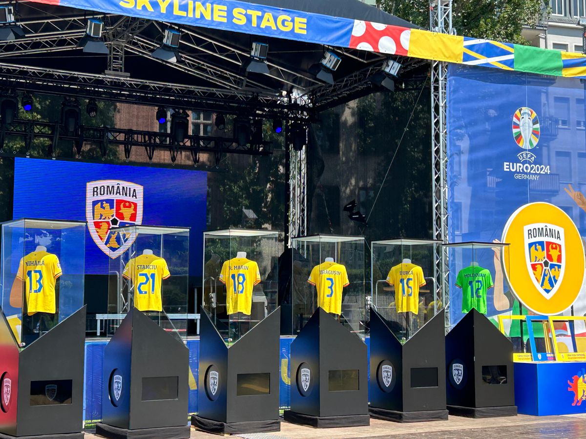 Atmosferă ca „acasă” la Frankfurt. Suporterii „tricolorilor” au luat cu asaltul orașul-port