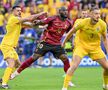 Andrei Burcă, în duel cu Romelu Lukaku în România - Belgia 0-2 / Foto: Imago