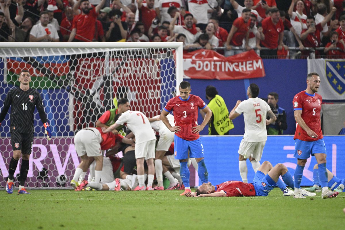 Au sărit la bătaie în fața lui Istvan Kovacs » Imagini revoltătoare la finalul celui mai tensionat meci de la Euro 2024