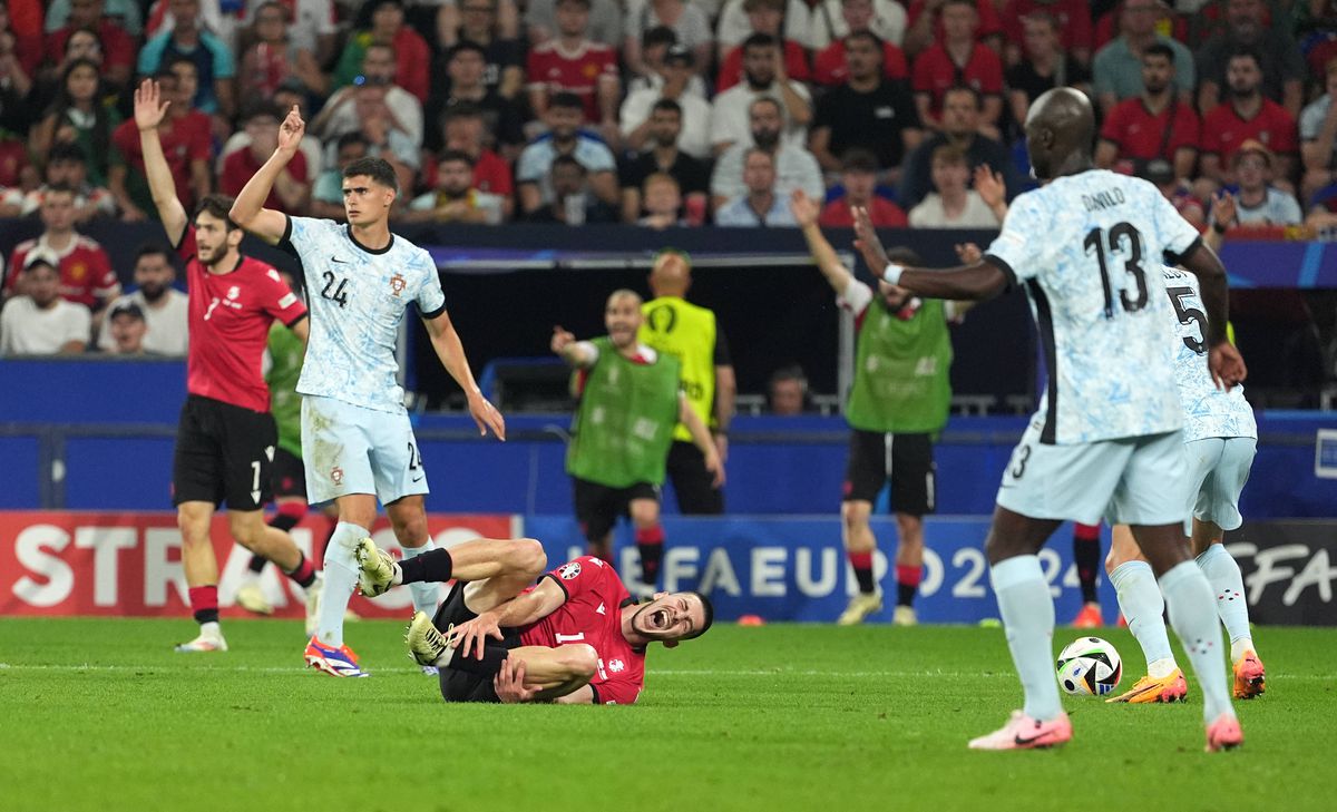 UEFA a fost aproape de o eroare gravă la meciul dintre Georgia și Portugalia