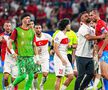 Altercația de la finalul meciului Cehia - Turcia / Sursă foto: Imago Images