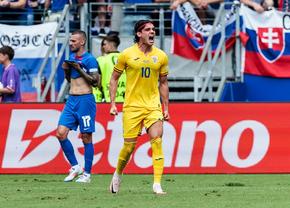 Penalty cu VAR dat României în meciul cu Slovacia » Ianis Hagi a fost decisiv: ce au arătat reluările