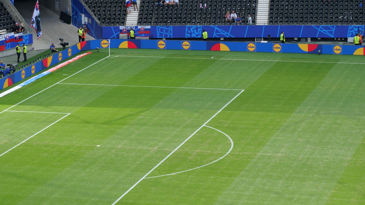 Gazon oribil la Frankfurt, în meciul României cu Slovacia » Amintește de un alt meci de poveste al „tricolorilor”