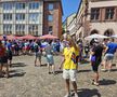 Atmosferă ca „acasă” la Frankfurt. Suporterii „tricolorilor” au luat cu asaltul orașul-port