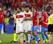 Altercația de la finalul meciului Cehia - Turcia / Sursă foto: Imago Images