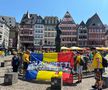 Atmosferă ca „acasă” la Frankfurt. Suporterii „tricolorilor” au luat cu asaltul orașul-port