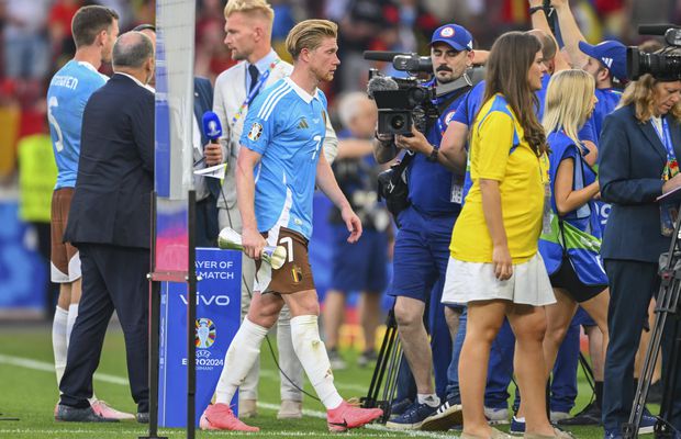 Scandal după Ucraina – Belgia! De Bruyne și-a ieșit din minți