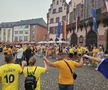 Splendoare galbenă la Frankfurt » Românii au luat cu asalt Germania: imagini nebune cu sărbătoarea fanilor după calificarea naționalei