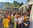 România are cele mai spectaculoase susținătoare! Imagini din fan zone-ul din Frankfurt