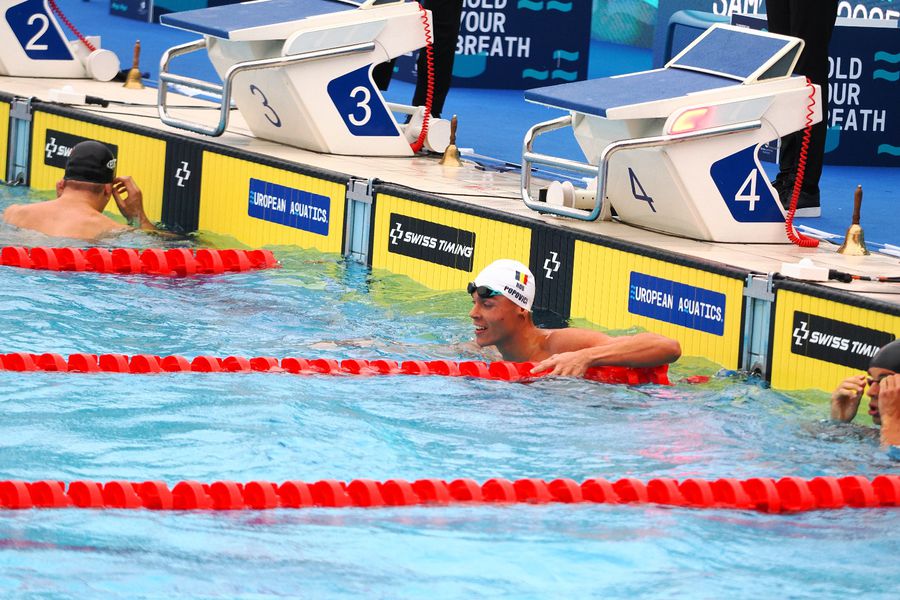 David Popovici, aur la Europenele U23 cu cel mai bun timp al sezonului! + Denis Popescu a furnizat marea surpriză