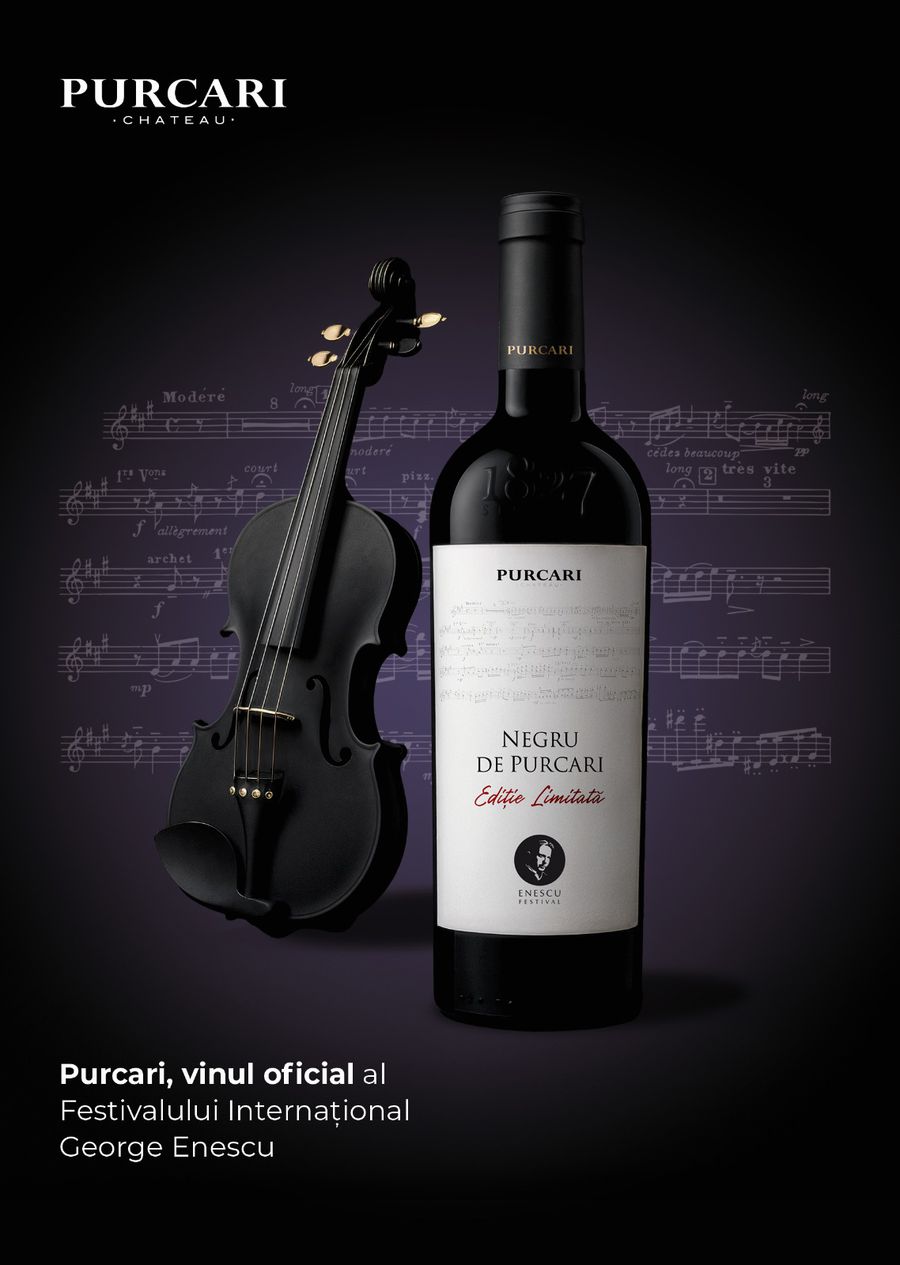 Purcari devine vinul oficial al Festivalului Internațional George Enescu  și lansează un vin de colecție dedicat ediției 2025