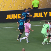 Scene tensionate la Inter - River Plate. Cristi Chivu, implicat direct