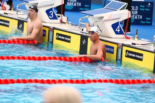 David Popovici în acțiune la Samorin // FOTO Roxana Fleșeru