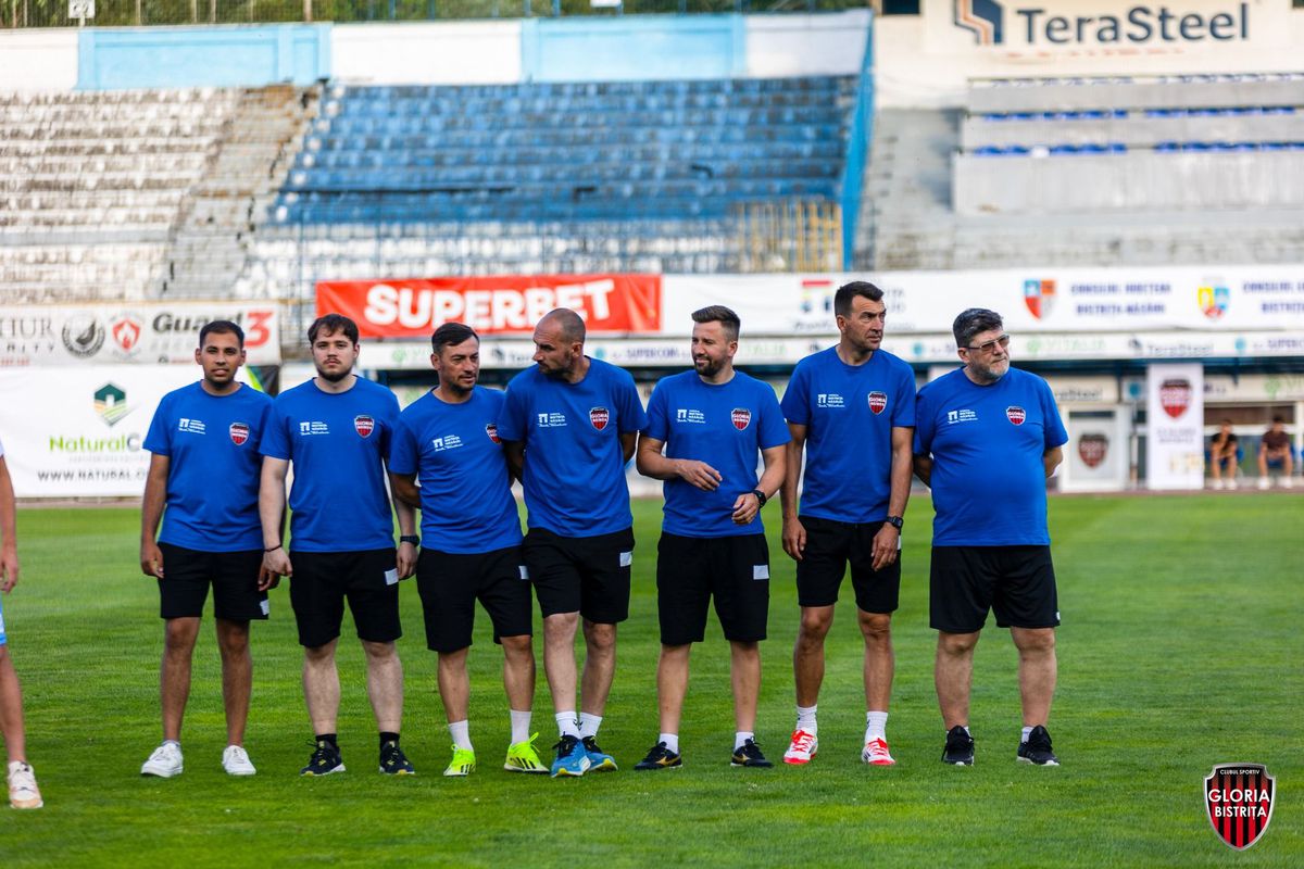 5 nume noi sub comanda lui Cristi Pustai la reunirea Gloriei Bistrița: doi abia au retrogradat din Superligă
