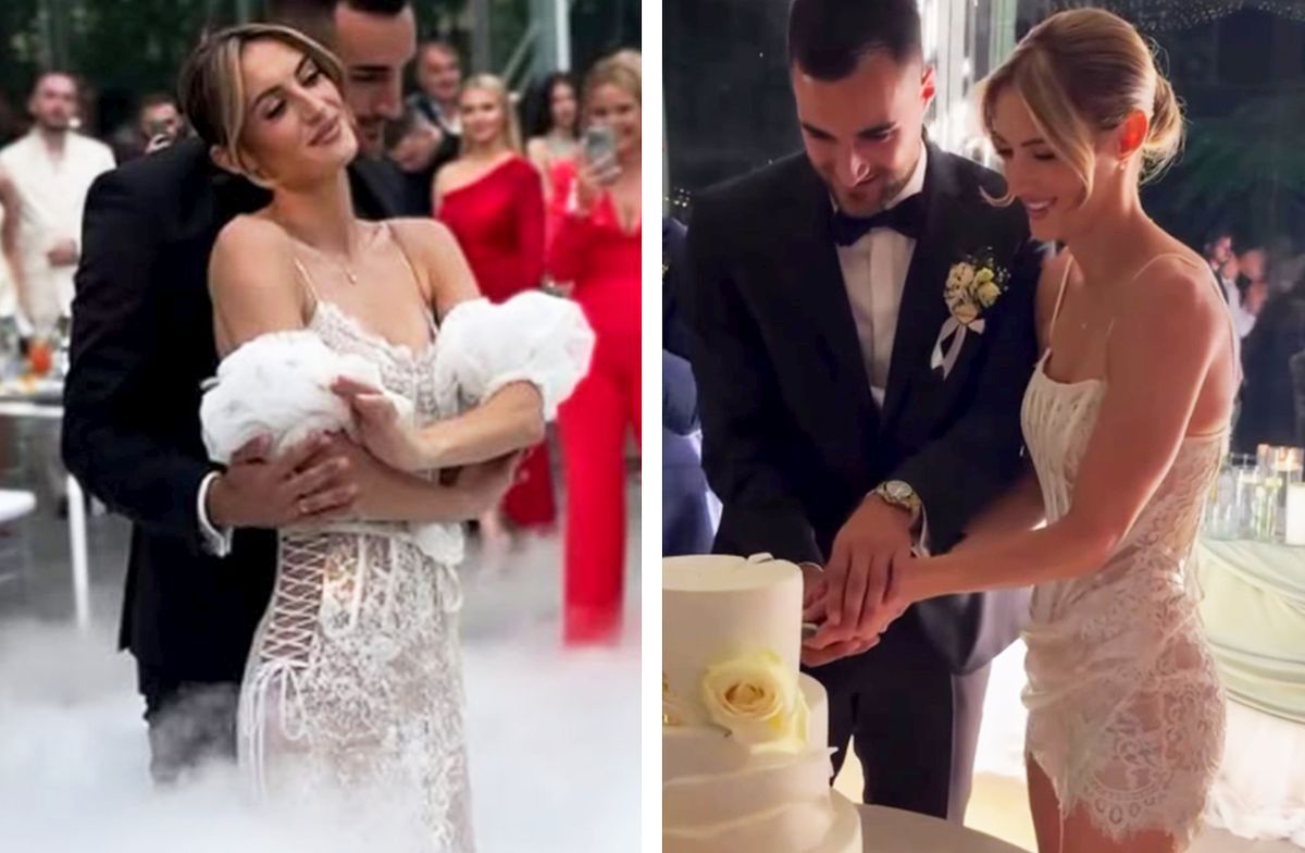 Noua handbalistă a vicecampioanei României, nuntă de vis în Muntenegru! Alegere curajoasă pentru rochie + imagini tari de la petrecerea „burlăcițelor”