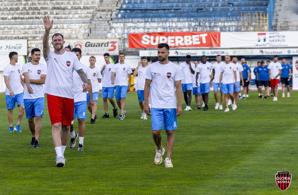 5 nume noi sub comanda lui Cristi Pustai la reunirea Gloriei Bistrița: doi abia au retrogradat din Superligă