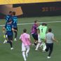 Scene ireale după Inter - River » Cristi Chivu a sprintat și l-a luat de guler + Dumfries a fugit la vestiare pentru a evita haosul