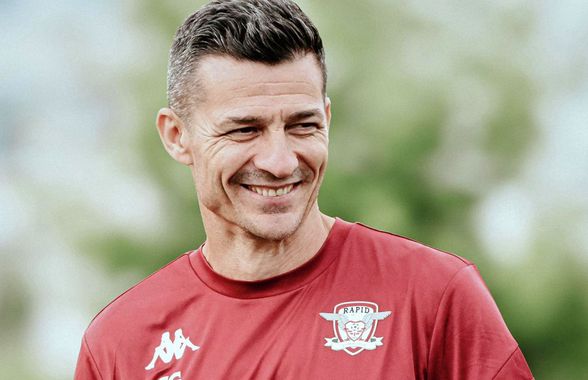 Constantin Gâlcă a reacționat, după ce i-a scos din sărite pe fanii Rapidului: „Am făcut aluzie la mine, la culoarea mea”