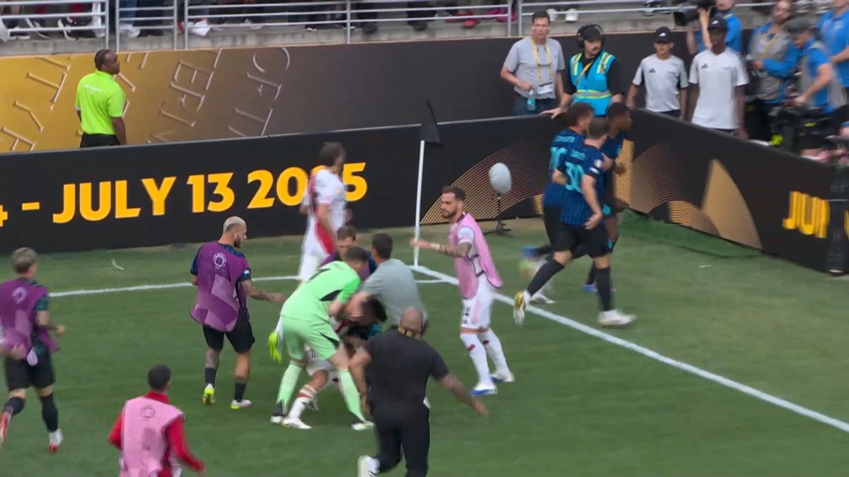 Scene tensionate la Inter - River Plate. Cristi Chivu, implicat direct