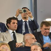 Ianis Hagi și Gică Hagi la Spania U19 – Olanda U19, finala EURO U19 // foto: Cristi Preda (GSP)